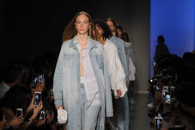 SÃO PAULO, SP - 14.03.2017: SPFW N43 - Parade Two brand Denim during the 43 edition of São Paulo Fashion Week held at Bienal do Ibirapuera Park in Sao Paulo, SP x1285870x  SaraxFernandes