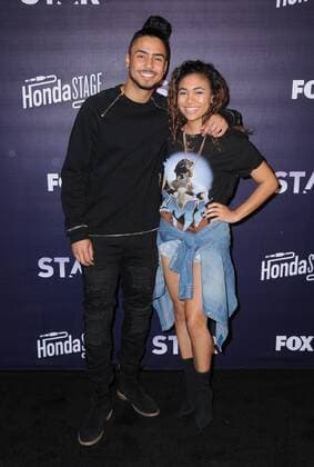 March 14, 2017 - Burbank, CA, United States - 14 March 2017 - Burbank, California - Quincy Brown, Paige Hurd. Honda Stage celebrates the music of FOX s Star held at iHeartRadio Theater in Burbank. Photo Credit: AdMedia Burbank United States - ZUMAa123 20170314_zaa_a123_046 Copyright: xBirdiexThompsonx