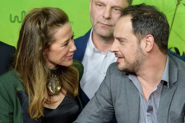 Koeln Schauspieler Moritz Bleibtreu und Alexandra Neldel bei der Deutschland Premiere von Lommbock im Cinedom in Koeln am 14.03.2017, Copyright: xSchueler Eibner-Pressefotox EP_JSE