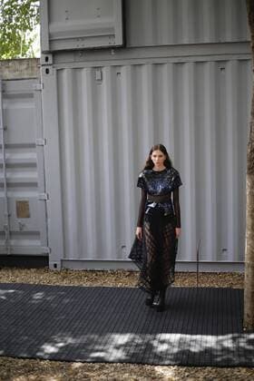 SAO PAULO, SP - 15.03.2017: SPFW N43 - Parade brand Giuliana Romanno during the 43 edition of SAO Paulo Fashion Week held at the Decameron space, SAO Paulo, SP. x1286193x  RichardxCallis