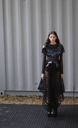 SAO PAULO, SP - 15.03.2017: SPFW N43 - Parade brand Giuliana Romanno during the 43 edition of SAO Paulo Fashion Week held at the Decameron space, SAO Paulo, SP. x1286194x  RichardxCallis