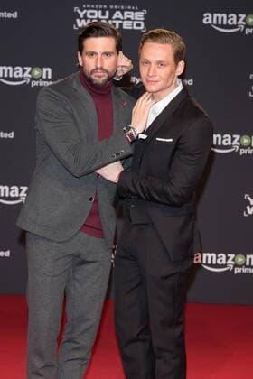 Tom Beck und Matthias Schweighoefer - Premiere der 6teiligen Amazon Serie YOU ARE WANTED in Berlin am 15.03.2017. Premiere YOU ARE WANTED