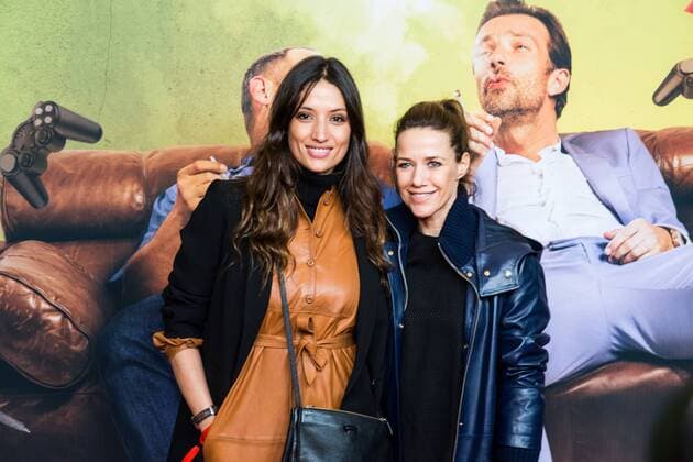 15.03.2017, Dettelbach, Mainfrankenplatz, Cineworld, Filmpremiere Lommbock, Foto: v.l.n.r. Melanie Winiger, Alexandra Neldel Copyright: HMBxMedia xLukasxSeufert