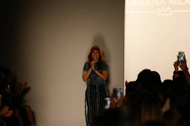 SÃO PAULO, SP - 15.03.2017: SPFW N43 - Parade of the brand Fabiana Milazzo during the 43 edition of São Paulo Fashion Week held at Bienal do Ibirapuera Park in Sao Paulo, SP. x1286465x  RichardxCallis