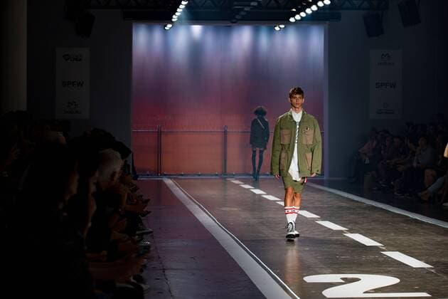 March 15, 2017 - Sao Paulo, Sao Paulo, Brazil - Ellus 2nd Floor fashion show, featuring the Winter 2017 collection during the N43 edition of Sao Paulo Fashion Week (SPFW), in Sao Paulo, Brazil. Sao Paulo Brazil - ZUMAl146 20170315_zaf_l146_077 Copyright: xPauloxLopesx
