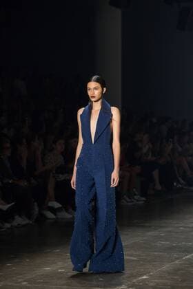 March 15, 2017 - Sao Paulo, Sao Paulo, Brazil - Model presents creation by Apartamento 03, during the Sao Paulo Fashion Week, N43 winter 2017 edition, in Sao Paulo, Brazil. Sao Paulo Brazil - ZUMAl146 20170315_zaf_l146_037 Copyright: xPauloxLopesx