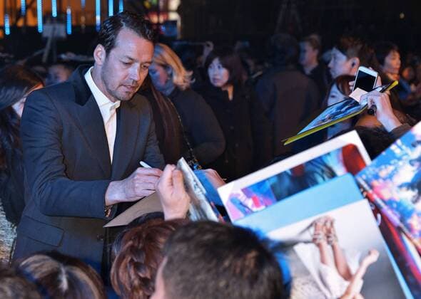 Director Rupert Sanders attends a world premiere for the film Ghost in the shell in Tokyo, Japan on March 16, 2017.  TKP2017031640 KEIZOxMORI