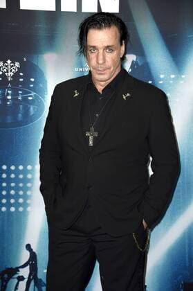 Till Lindemann (Rammstein) bei der Premiere des Kinofilms Rammstein: Paris in der Volksbühne. Berlin, 16.03.2017 Foto:xF.xKernx xFuturexImage