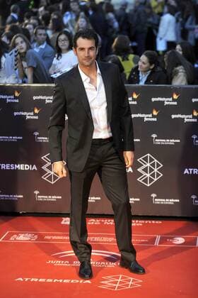 Alex Adrover bei der Premiere von El Bar auf dem 20. Malaga Film Festival Festival de Malaga Cine en Espanol 2017 im Cervantes Theater. Malaga, 17.03.2017 Ãlex Adrover  Foto:xDyDxFotografosx xFuturexImage