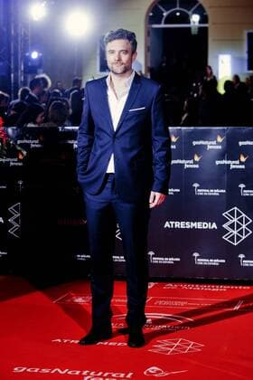 Esteban Crespo bei der Premiere von Amar auf dem 20. Malaga Film Festival Festival de Malaga Cine en Espanol 2017 im Teatro Cervantes. Malaga, 19.03.2017 Esteban Crespo  Foto:xDyDxFotografosx xFuturexImage