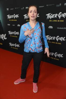 Anna Thalbach bei der Berliner Premiere von Tiger Girl im Zoo Palast in Berlin am 20.03.2017