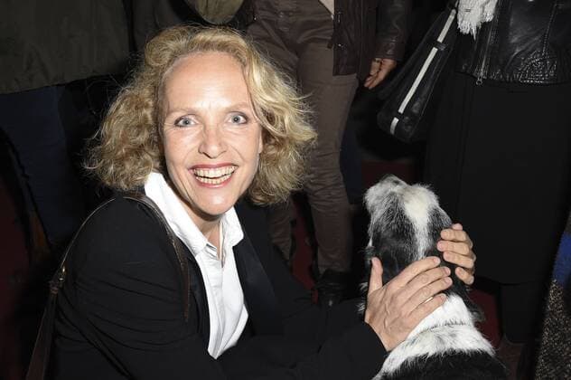 Juliane Köhler mit Filmhund Kurt bei der Premiere des Kinofilms Der Hund begraben im Rio Filmpalast. München, 20.03.2017 Foto:xP.xSchönbergerx xFuturexImage