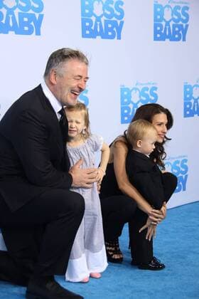March 20, 2017 - New York, New York, U.S. - ALEC BALDWIN, HILARIA BADWIN, CARMEN GABRIELA BALDWIN, RAFAEL THOMAS BALDWIN attend the Boss Baby Premiere.AMC Loew s Lincoln Square,NYC.March 20, 2017.Photos by , Photos Inc.2017 New York U.S. - ZUMAms4_ 20170320_zaf_ms4_018 Copyright: xSoniaxMoskowitzx