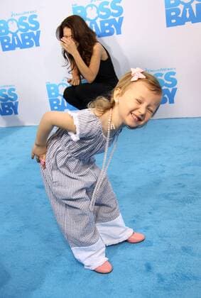 March 20, 2017 - New York, New York, U.S. - HILARIA BADWIN, CARMEN GABRIELA BALDWIN attend the Boss Baby Premiere.AMC Loew s Lincoln Square,NYC.March 20, 2017.Photos by , Photos Inc.2017 New York U.S. - ZUMAms4_ 20170320_zaf_ms4_020 Copyright: xSoniaxMoskowitzx