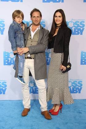 March 20, 2017 - New York, New York, U.S. - JOSH LUCAS, JESSICA CIENCIN HENRIQUEZ attend the Boss Baby Premiere.AMC Loew s Lincoln Square,NYC.March 20, 2017.Photos by , Photos Inc.2017 New York U.S. - ZUMAms4_ 20170320_zaf_ms4_035 Copyright: xSoniaxMoskowitzx