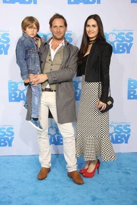 March 20, 2017 - New York, New York, U.S. - JOSH LUCAS, JESSICA CIENCIN HENRIQUEZ attend the Boss Baby Premiere.AMC Loew s Lincoln Square,NYC.March 20, 2017.Photos by , Photos Inc.2017 New York U.S. - ZUMAms4_ 20170320_zaf_ms4_037 Copyright: xSoniaxMoskowitzx