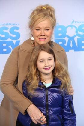 March 20, 2017 - New York, New York, U.S. - CAROLINE RHEA and daughter AVA attend the Boss Baby Premiere.AMC Loew s Lincoln Square,NYC.March 20, 2017.Photos by , Photos Inc.2017 New York U.S. - ZUMAms4_ 20170320_zaf_ms4_047 Copyright: xSoniaxMoskowitzx
