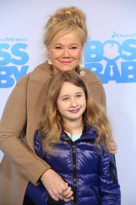 March 20, 2017 - New York, New York, U.S. - CAROLINE RHEA and daughter AVA attend the Boss Baby Premiere.AMC Loew s Lincoln Square,NYC.March 20, 2017.Photos by , Photos Inc.2017 New York U.S. - ZUMAms4_ 20170320_zaf_ms4_048 Copyright: xSoniaxMoskowitzx