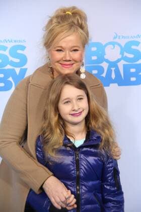 March 20, 2017 - New York, New York, U.S. - CAROLINE RHEA and daughter AVA attend the Boss Baby Premiere.AMC Loew s Lincoln Square,NYC.March 20, 2017.Photos by , Photos Inc.2017 New York U.S. - ZUMAms4_ 20170320_zaf_ms4_049 Copyright: xSoniaxMoskowitzx