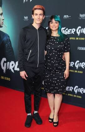 Produzent Golo Schultz und Produzentin Ines Schiller bei der Filmpremiere - Tiger Girl - im Kino Zoo Palast, Berlin Copyright imago stock&people GmbH Tinkeres Datum: 20.03.2017 Film Tiger Girl