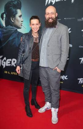 Kristin Suckow und Regisseur Jakob Lass bei der Filmpremiere - Tiger Girl - im Kino Zoo Palast, Berlin Copyright imago stock&people GmbH Tinkeres Datum: 20.03.2017 Film Tiger Girl
