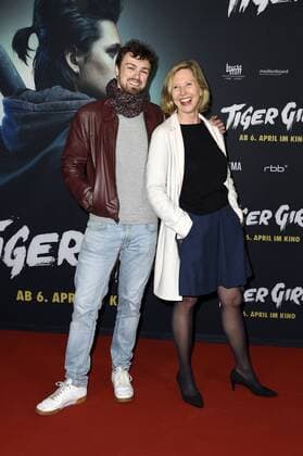 Leopold Zieser mit Mutter Petra Zieser bei der Premiere des Kinofilms Tiger Girl im Zoo-Palast. Berlin, 20.03.2017 Foto:xF.xKernx xFuturexImage