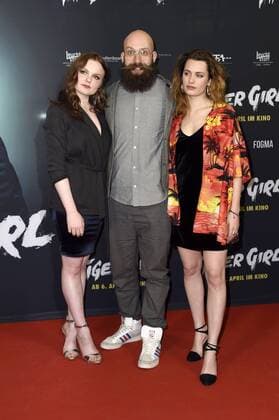 Maria Dragus, Jakob Lass und Ella Rumpf bei der Premiere des Kinofilms Tiger Girl im Zoo-Palast. Berlin, 20.03.2017 Foto:xF.xKernx xFuturexImage