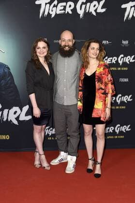 Maria Dragus, Jakob Lass und Ella Rumpf bei der Premiere des Kinofilms Tiger Girl im Zoo-Palast. Berlin, 20.03.2017 Foto:xF.xKernx xFuturexImage