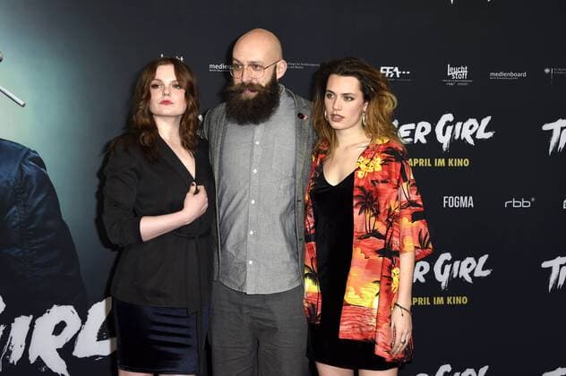 Maria Dragus, Jakob Lass und Ella Rumpf bei der Premiere des Kinofilms Tiger Girl im Zoo-Palast. Berlin, 20.03.2017 Foto:xF.xKernx xFuturexImage
