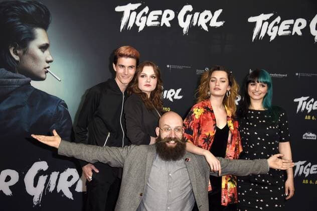 Golo Schultz, Maria Dragus, Jakob Lass, Ella Rumpf und Ines Schiller bei der Premiere des Kinofilms Tiger Girl im Zoo-Palast. Berlin, 20.03.2017 Foto:xF.xKernx xFuturexImage