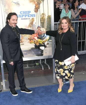 March 20, 2017 - Los Angeles, California, United States - March 20th 2017 - Los Angeles California USA - Actress MELISSA MCCARTHY, BEN FALCONE at the CHIPS Premiere held at the TCL ChineseTheater, Hollywood CA Los Angeles United States - ZUMAf05_ 20170320_zaf_f05_049 Copyright: xPaulxFentonx