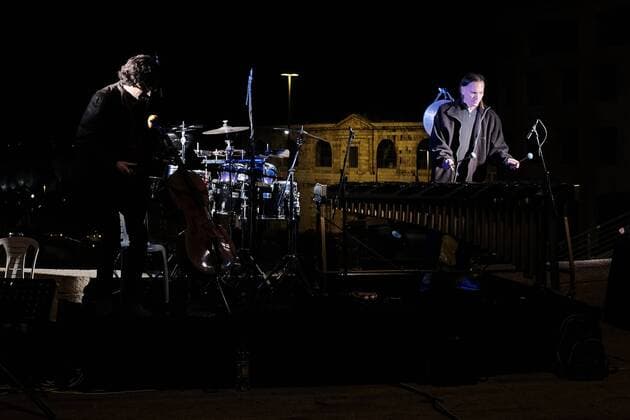 March 21, 2017 - Jerusalem, Israel - The Marimba ensemble performs at the IDF Square as Sounds of the Old City music festival opens in Jerusalem offering a glimpse of diverse music traditions. Jerusalem Israel - ZUMAa126 20170321_zap_a126_004 Copyright: xNirxAlonx
