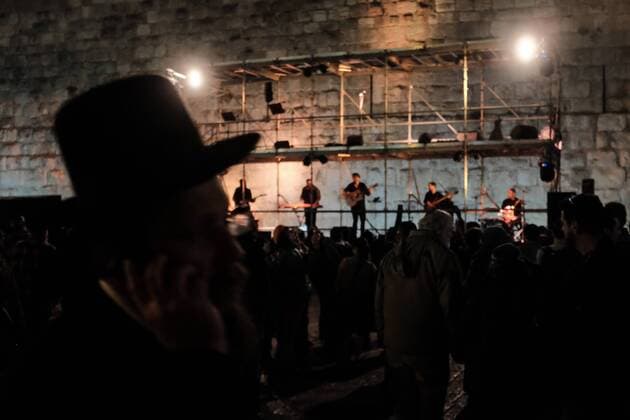 March 21, 2017 - Jerusalem, Israel - A musical group performs at the Jaffa Gate as Sounds of the Old City music festival opens in Jerusalem offering a glimpse of diverse music traditions. Jerusalem Israel - ZUMAa126 20170321_zap_a126_012 Copyright: xNirxAlonx
