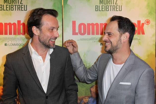 Lucas Gregorowicz, Moritz Bleibtreu, Filmpremiere Lommbock im ARRI Kino in Muenchen am 21.03.2017