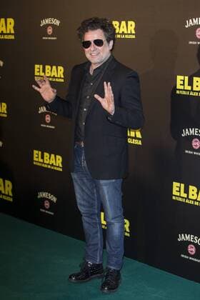 Andres Calamaro attends the premiere of the film El bar at Callao Cinema in Madrid, Spain. March 22, 2017.  (20170322110)