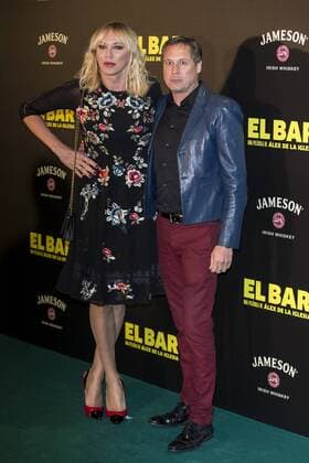 Topacio Fresh and Israel Cotes attends the premiere of the film El bar at Callao Cinema in Madrid, Spain. March 22, 2017.  (20170322118)
