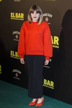 Angie Fernandez attends the premiere of the film El bar at Callao Cinema in Madrid, Spain. March 22, 2017.  (20170322141)