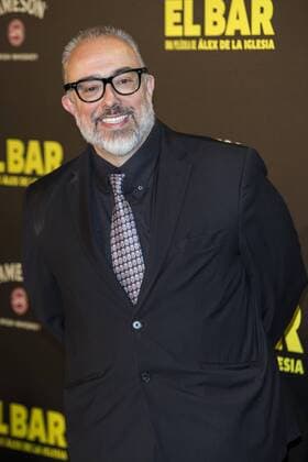 Alex de la Iglesia attends the premiere of the film El bar at Callao Cinema in Madrid, Spain. March 22, 2017.  (20170322066)