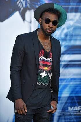 Recording artist Jay Watts attends the Power Rangers premiere at the Westwood Village Theatre in Los Angeles on March 22, 2017.  LAP20170322854 CHRISTINExCHEW