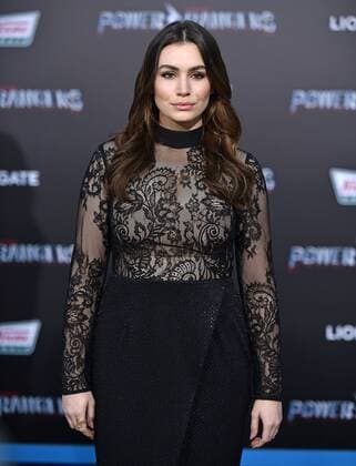 Sophie Simmons attends the Power Rangers premiere at the Westwood Village Theatre in Los Angeles on March 22, 2017.  LAP20170322848 CHRISTINExCHEW