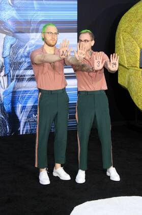 Mike Posner und Blackbear bei der Premiere des Kinofilms Power Rangers im Regency Village Theater. Los Angeles, 22.03.2017 Foto:xD.xBedrosianx xFuturexImage