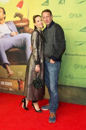 Alexandra Neldel und Wotan Wilke Moehring - Berlin Premiere des Kinofilms LOMMBOCK in Berlin am 23.03.2017. Berlin Premiere LOMMBOCK