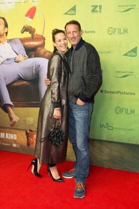 Alexandra Neldel und Wotan Wilke Moehring - Berlin Premiere des Kinofilms LOMMBOCK in Berlin am 23.03.2017. Berlin Premiere LOMMBOCK