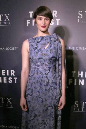 March 23, 2017 - New York, New York, U.S. - GEMMA ARTERTON attends Their Finest Premiere.SVA Theater, NYC.March 23, 2017.Photos by , Photos Inc.2017 New York U.S. - ZUMAms4_ 20170323_zaf_ms4_018 Copyright: xSoniaxMoskowitzx