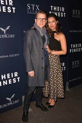 March 23, 2017 - New York, New York, U.S. - CHRISTIAN CAMPBELL, AMERICA OLIVO attends Their Finest Premiere.SVA Theater, NYC.March 23, 2017.Photos by , Photos Inc.2017 New York U.S. - ZUMAms4_ 20170323_zaf_ms4_033 Copyright: xSoniaxMoskowitzx