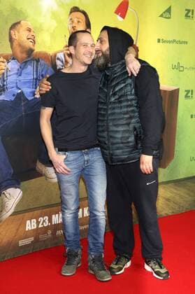 Barnaby Metschurat und Kida Ramadan bei der Premiere des Kinofilms Lommbock im Cinestar im Sony Center. Berlin, 23.03.2017 Foto:xA.xBuggex xFuturexImage
