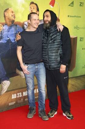 Barnaby Metschurat und Kida Ramadan bei der Premiere des Kinofilms Lommbock im Cinestar im Sony Center. Berlin, 23.03.2017 Foto:xA.xBuggex xFuturexImage