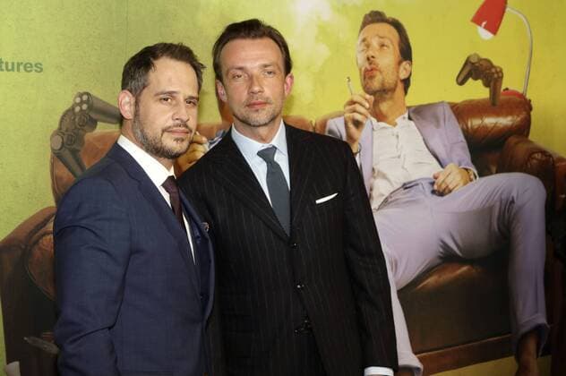Moritz Bleibtreu und Lucas Gregorowicz bei der Premiere des Kinofilms Lommbock im Cinestar im Sony Center. Berlin, 23.03.2017 Foto:xA.xBuggex xFuturexImage