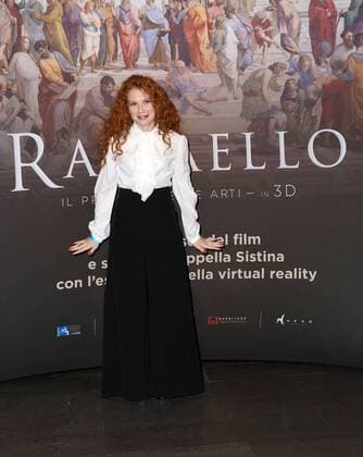 Premiere zur Film-Doku Raffaello il Principe delle Arti in Rom Foto IPP Gioia Botteghi roma 23 03 2017 presentazione del film - documentario Raffaello il Principe delle Arti - in 3D nella foto Martina Carletti  0