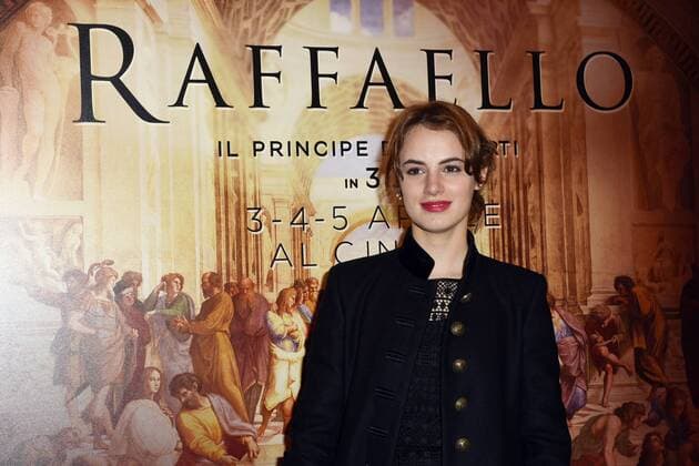 Premiere zur Film-Doku Raffaello il Principe delle Arti in Rom Foto IPP Gioia Botteghi roma 23 03 2017 presentazione del film - documentario Raffaello il Principe delle Arti - in 3D nella foto Angela Curri  0